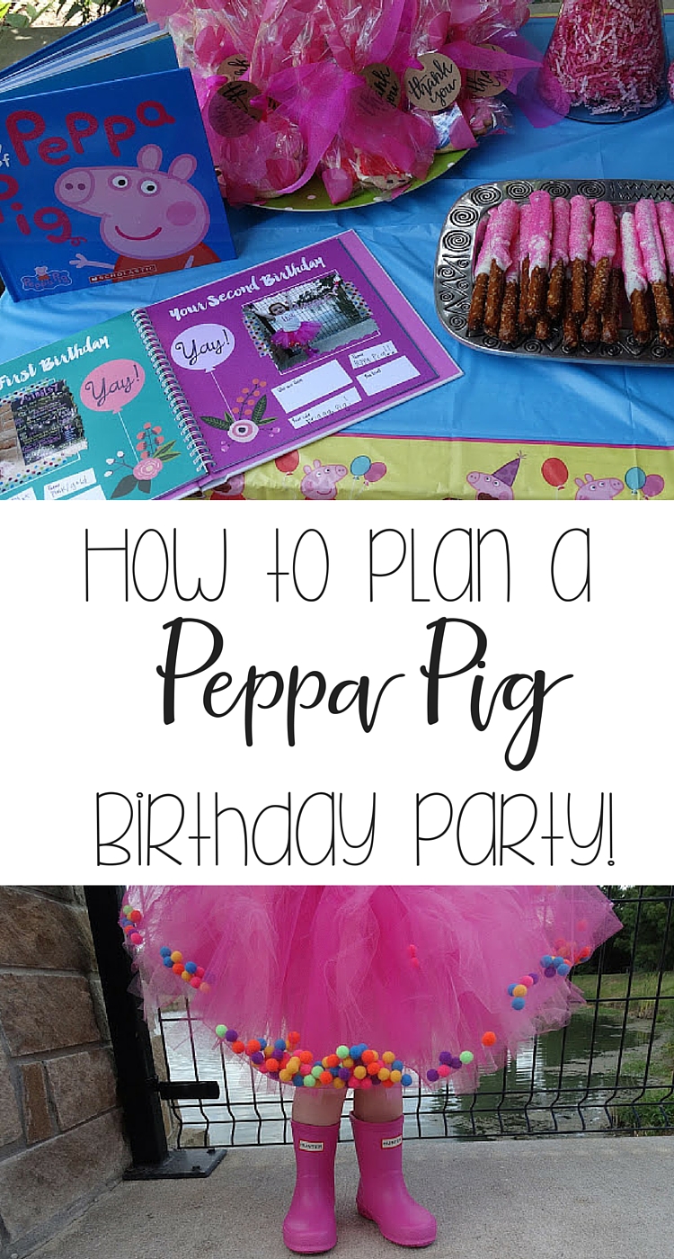 Peppa Pig birthday party