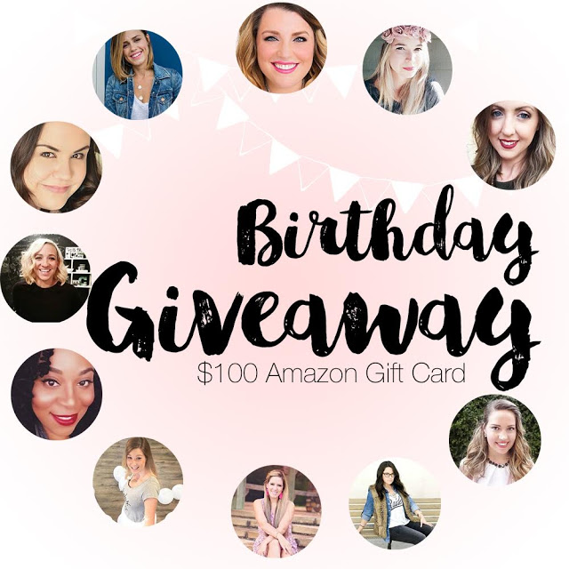 Birthdays and Giveaways {always} go well with each other!