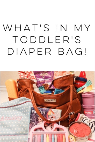 What’s in my toddler’s diaper bag!
