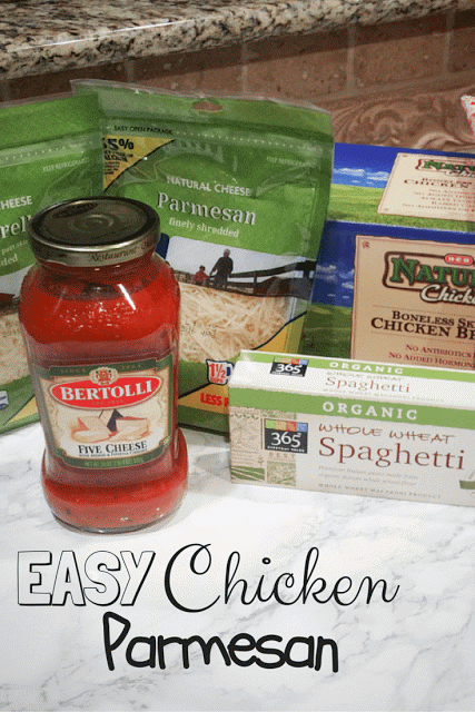 The Easiest Chicken Parmesan!