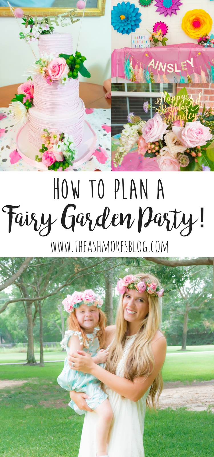 How to plan a Fairy Garden Party!