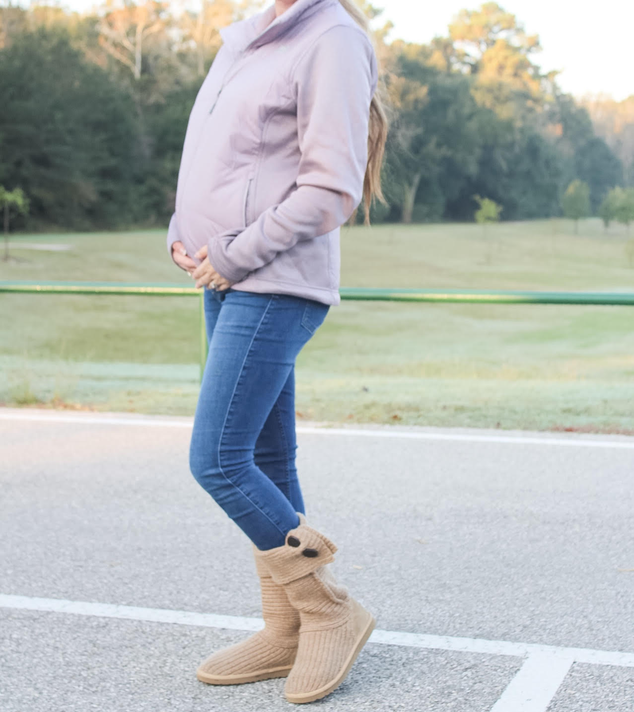 The perfect winter jacket for your growing bump!