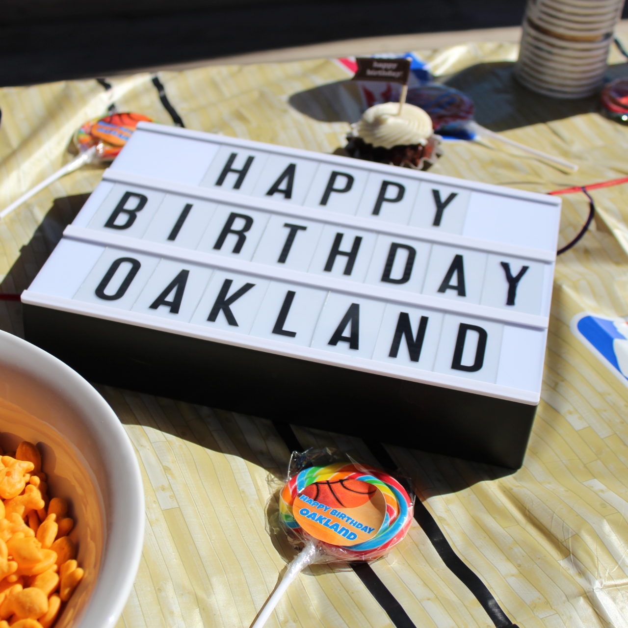 Oakland’s Basketball Party!