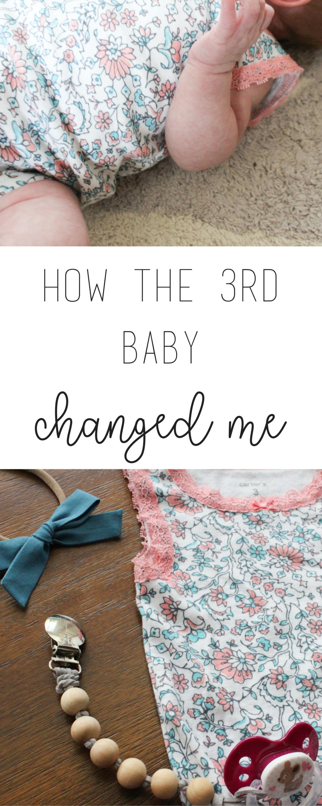 How the 3rd baby changed me - The Ashmores Blog