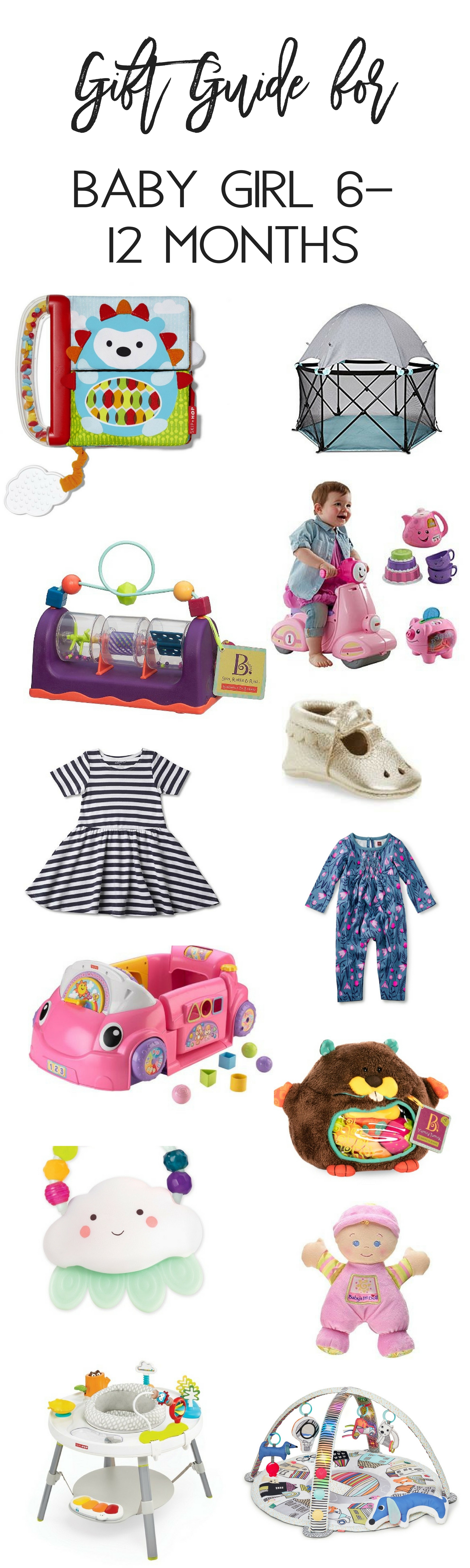 Gift Guide for baby girl 6-12 months - The Ashmores Blog