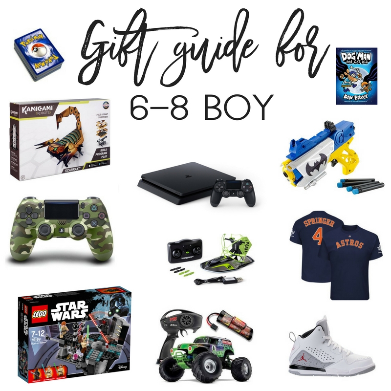 Gift Guide for Boy 6-8