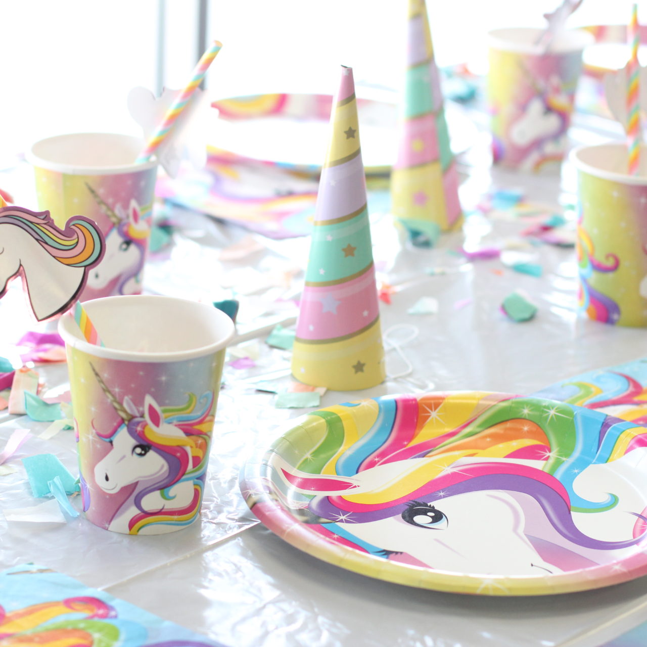 The easiest unicorn party!