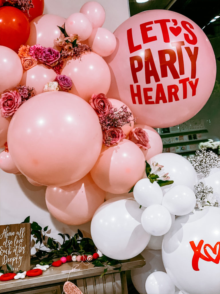 galentines girls night out party valentines day