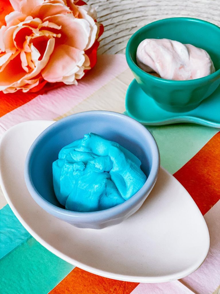 the easiest 3 ingredient playdough