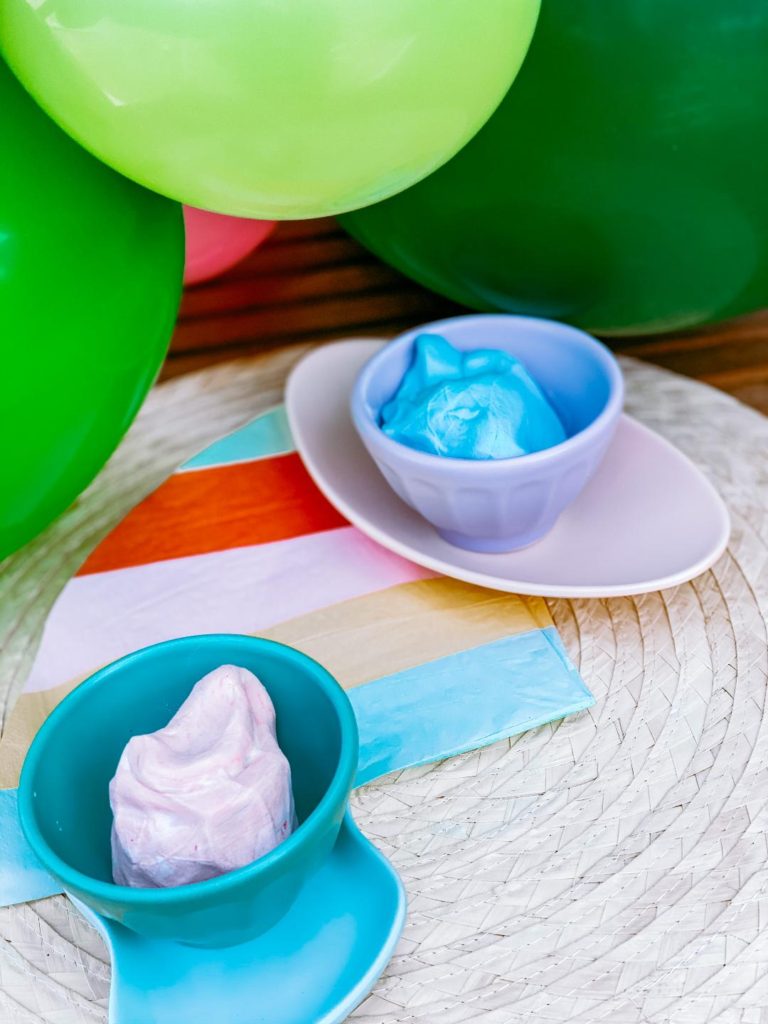 the easiest 3 ingredient playdough