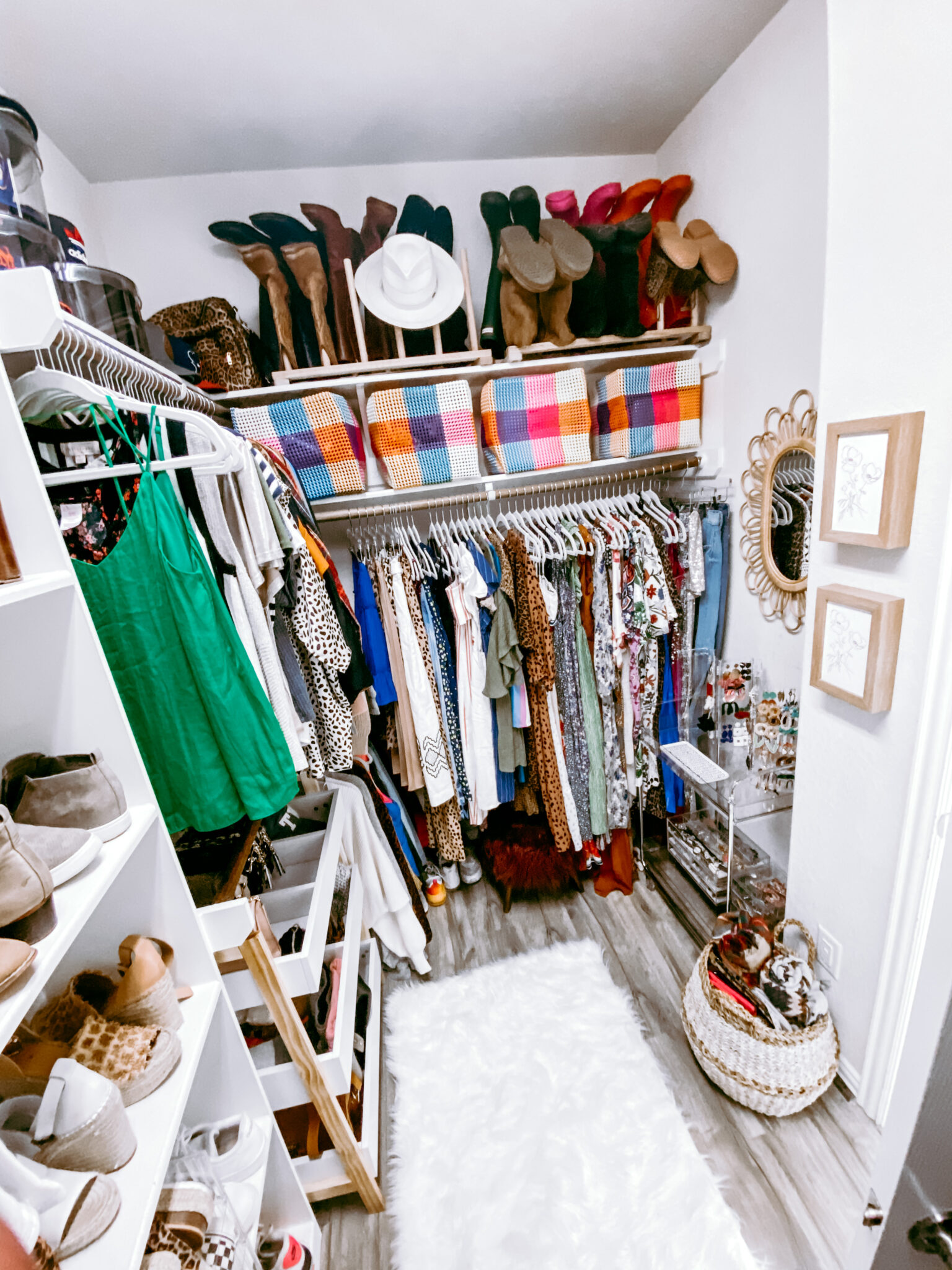 Small closet makeover. Maximizing every inch. - The Ashmores Blog