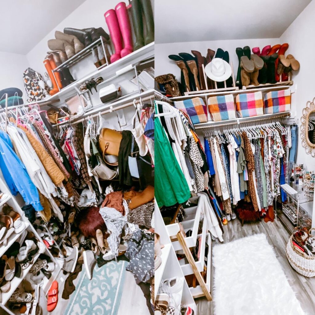 small closet makeover 