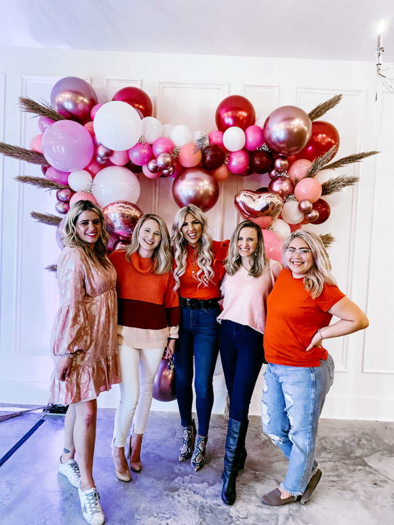 galentines girls valentines party